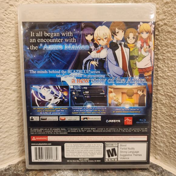 Game - XBlaze Code: Embryo (NEW) - PS3 - Picture 2 of 4